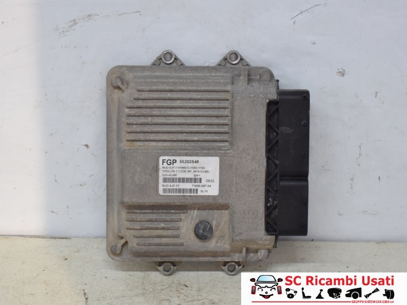 Centralina Motore Lancia Y 1.3 Multijet 55202548 - 26698