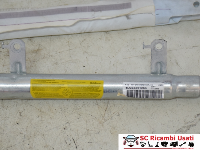 Airbag Tendina Laterale Sinistro Lancia Y 51752410 - 26707