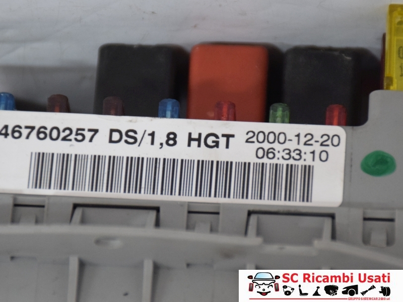 Centralina Porta Fusibili Fiat Punto 188 46760257 - 26805
