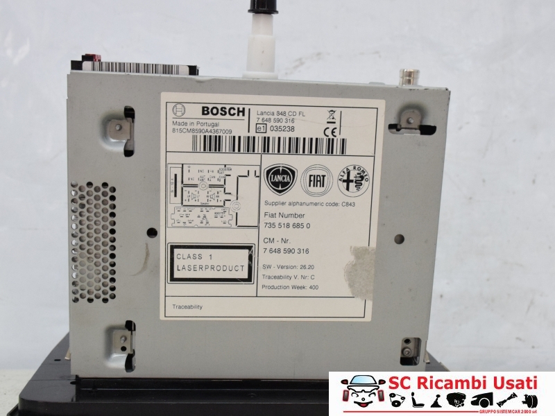 Autoradio Lancia Musa 735518685