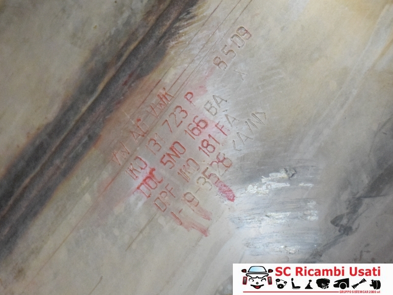 Catalizzatore Fap Volkswagen Golf 6 2.0 Tdi 1K0131723P - 27811 Catalizzatore Fap Volkswagen Golf 6 2.0 Tdi 1K0131723P - 27811