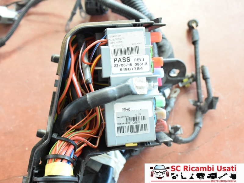 Cablaggio Vano Motore Fiat New Panda 1.3 Multijet 52056094 - 28722 Cablaggio Vano Motore Fiat New Panda 1.3 Multijet 52056094 - 28722