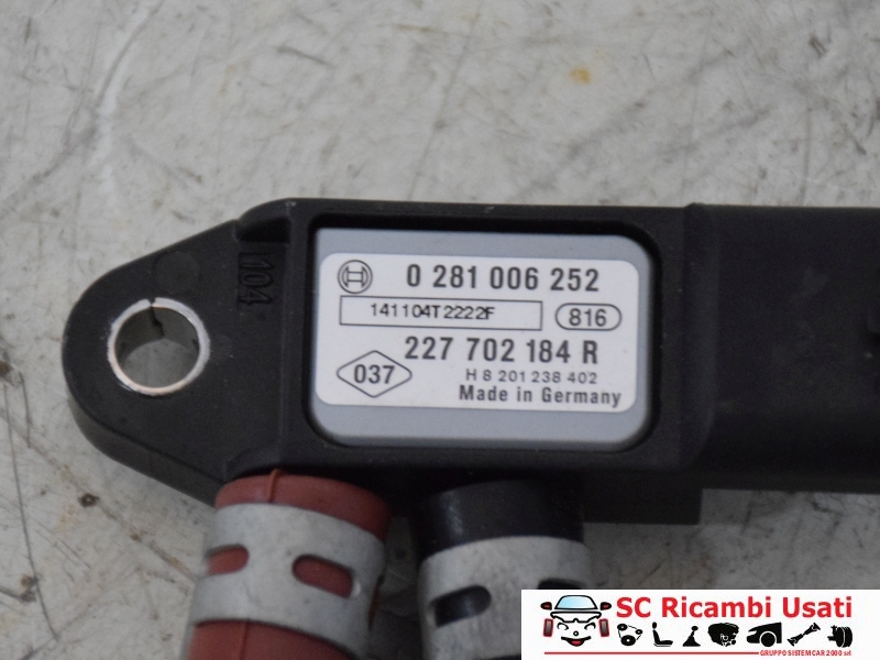 Sensore Gas Di Scarico Renault Captur 1.5 Dci 227702184R - 33010
