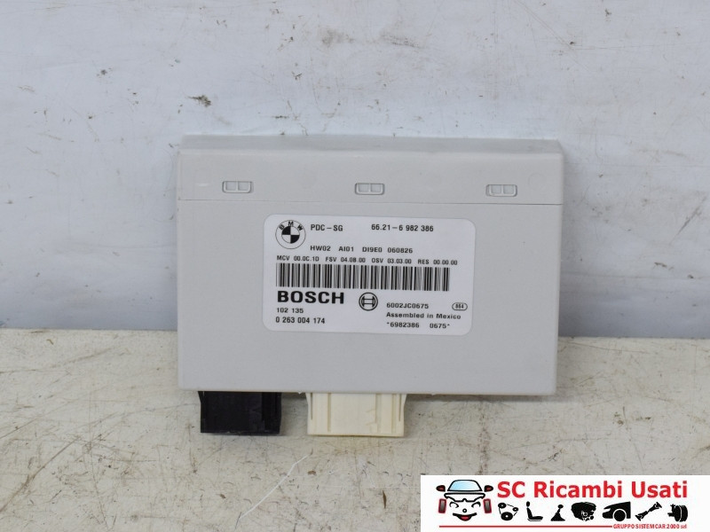 CENTRALINA SENSORI DI PARCHEGGIO BMW Serie 3 E90 Berlina 66216982386 (05>08)