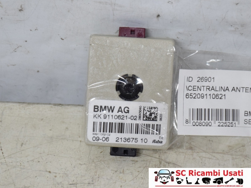 CENTRALINA ANTENNA BMW Serie 3 E90 Berlina 9110621 (05>08)