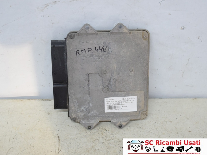 55202548 55202548 CENTRALINA MOTORE LANCIA Ypsilon 1° Serie diesel