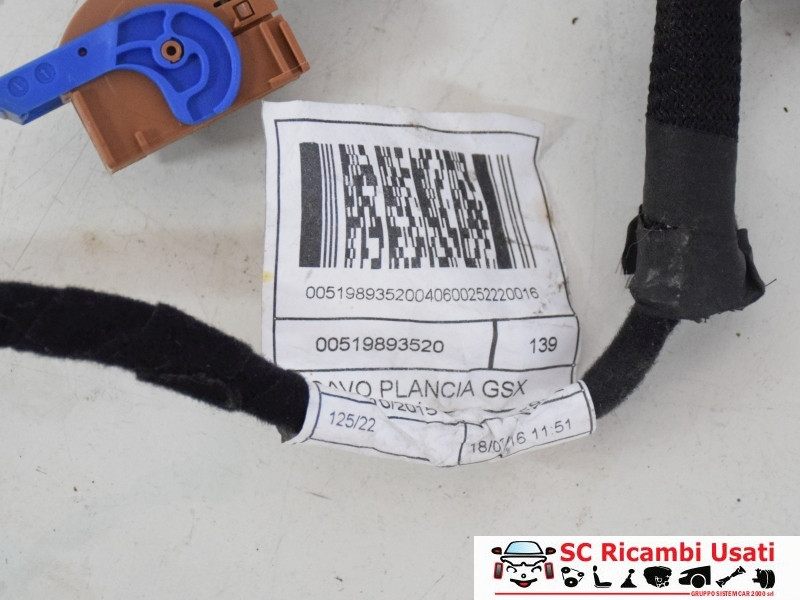 CABLAGGIO ELETTRICO CRUSCOTTO FIAT Panda 3° Serie 51989352 (12>)