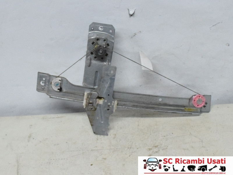 MECCANISMO ALZAVETRO POST. SX PEUGEOT 207 2° Serie 9650768180 (09>)