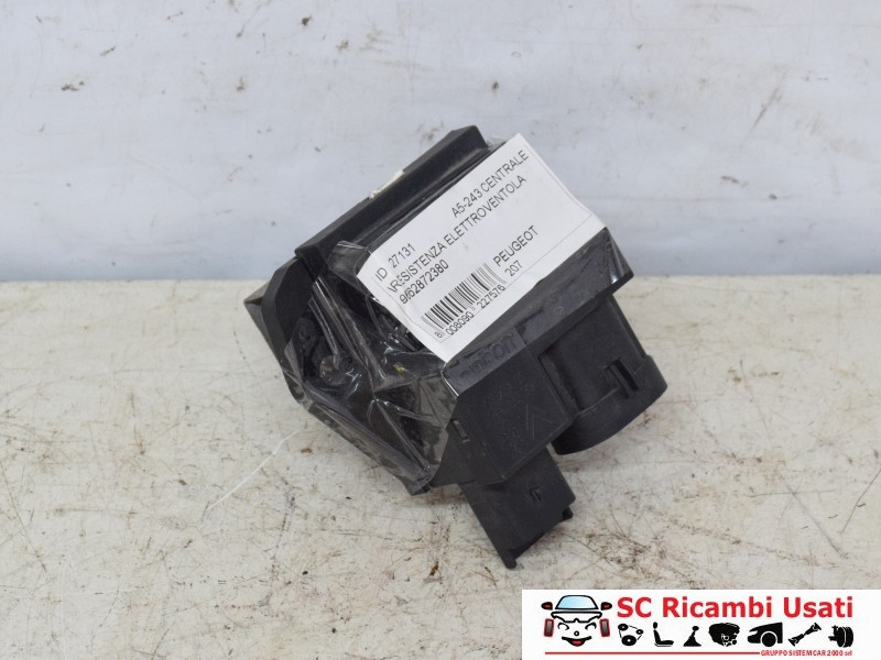 RESISTENZA VENTOLA PEUGEOT 207 2° Serie 9662872380 (09>)