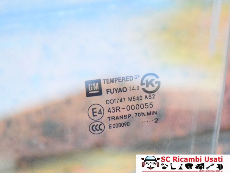 Vetro Anteriore Sinistro Chevrolet Orlando  - 27975