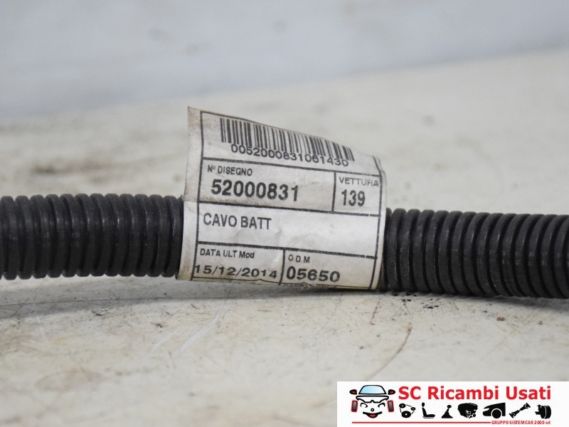 Cavo Batteria Fiat New Panda 52000831 - 28589