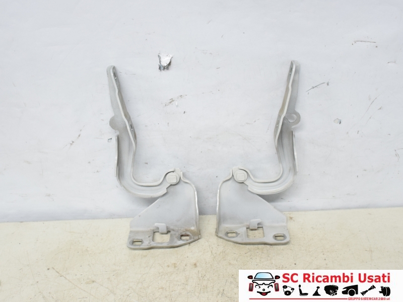 Cerniere Cofano Anteriore Fiat New Panda 51841973 51841974 - 28698 Cerniere Cofano Anteriore Fiat New Panda 51841973 51841974 - 28698