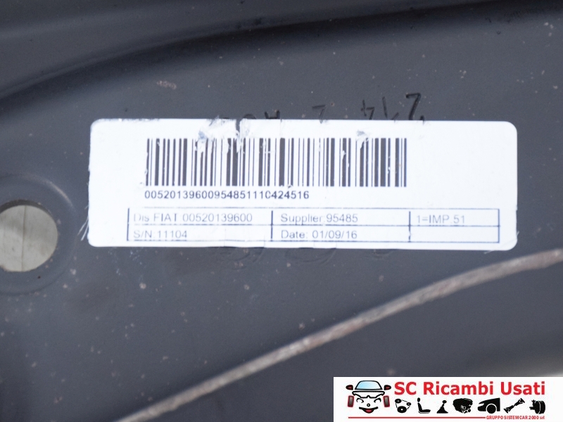Braccio Oscillante Sinistro Fiat New Panda 52013960 - 28716