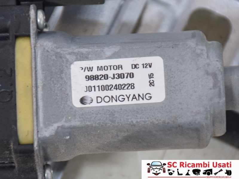 Alzavetro Posteriore Sinistro  Chevrolet Orlando 95021796 - 29318