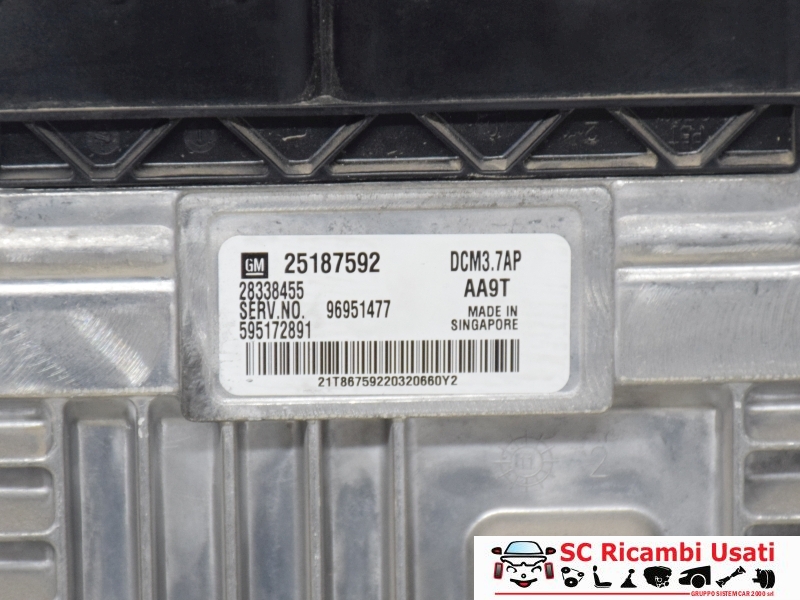 Centralina Motore Chevrolet Orlando 2.0 Diesel 96951477 - 29323 Centralina Motore Chevrolet Orlando 2.0 Diesel 96951477 - 29323