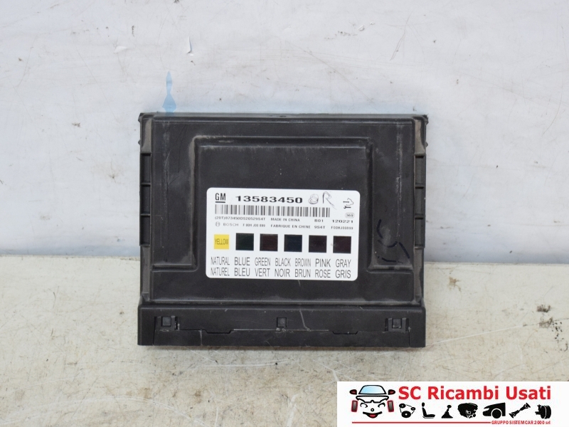 Body Computer Chevrolet Orlando 13583450 - 29367 Body Computer Chevrolet Orlando 13583450 - 29367