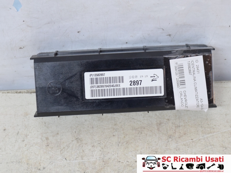 Centralina Clima Chevrolet Orlando 13582897 - 29431