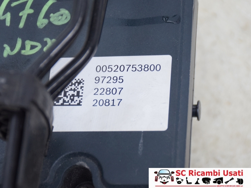 Abs Fiat New Panda Con Pompa Freno 52075380 - 30907 Abs Fiat New Panda Con Pompa Freno 52075380 - 30907