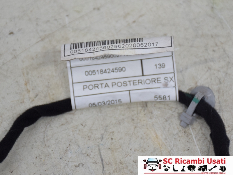 Cablaggio Porta Posteriore Sinistro Fiat New Panda 51842459 - 30925