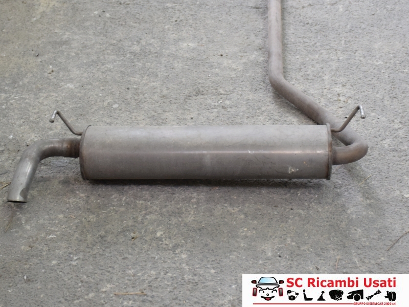 Marmitta Terminale Di Scarico Fiat New Panda 1.3  - 33202