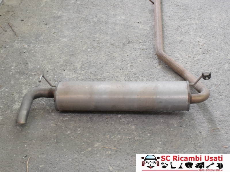 Marmitta Terminale Di Scarico Fiat New Panda 1.3 - 33203 Marmitta Terminale Di Scarico Fiat New Panda 1.3 - 33203