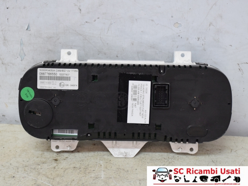 Quadro Strumenti Fiat New Panda 1.3 Multijet 52077807 - 33226