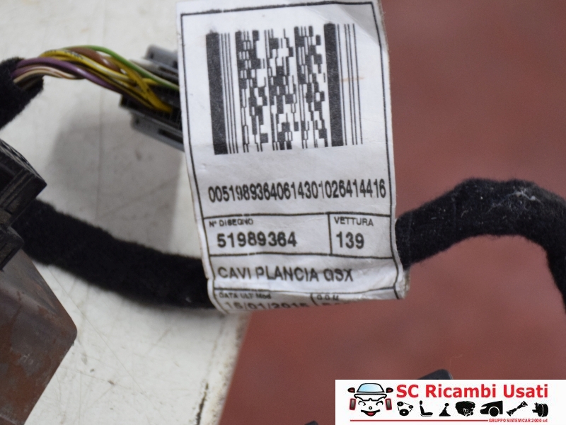 Cablaggio Impianto Cruscotto Fiat New Panda 51989364 - 33372 Cablaggio Impianto Cruscotto Fiat New Panda 51989364 - 33372