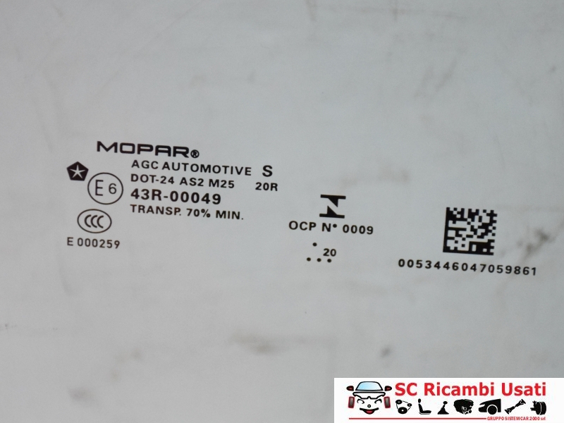 Vetro Anteriore Destro Jeep Compass Vetro Anteriore Destro Jeep Compass