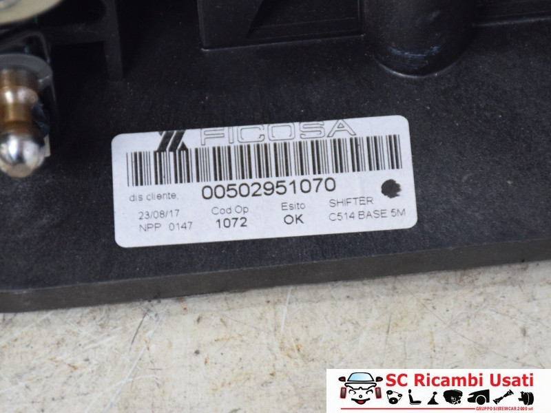 LEVA CAMBIO FIAT Panda 3° Serie 502951070 diesel (12>)