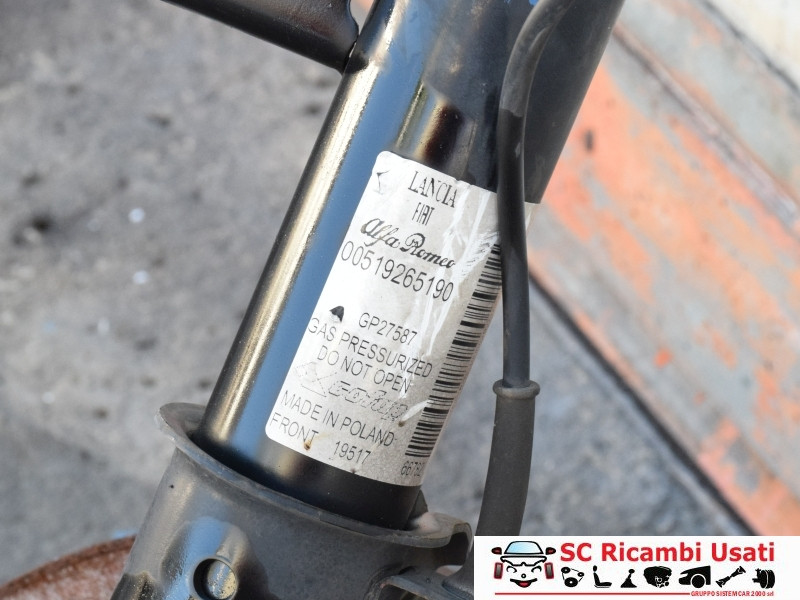 MASSA MECCANICA ANTERIORE SINISTRA FIAT Panda 3° Serie benzina (12>)