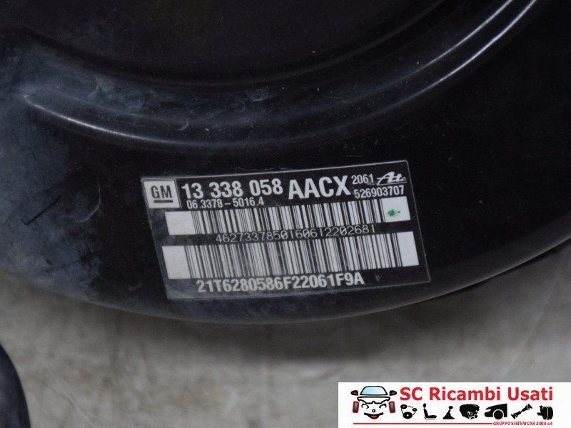 13338058 13338058 SERVOFRENO CHEVROLET Orlando 1° Serie diesel