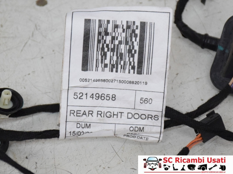 PORTIERA POSTERIORE DESTRA JEEP Compass Serie 52149658 (16>)
