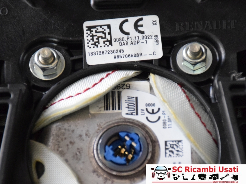 Kit Airbag Renault Clio 4 681004084R  985706588R - 31896