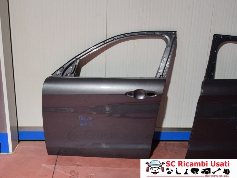 Porta Anteriore Sinistra Alfa Romeo Stelvio 035 Grigio Vesuvio - 33653
