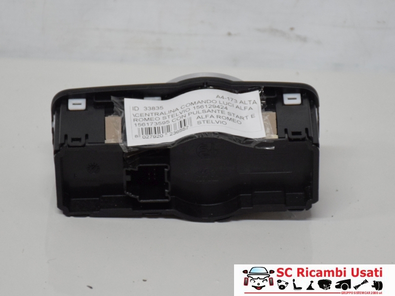 Centralina Comando Luci Alfa Romeo Stelvio 156129424 - 33835