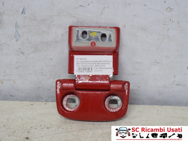 Cerniera Superiore Portellone Sinistro Fiat Ducato 1388883080 13739020 Cerniera Superiore Portellone Sinistro Fiat Ducato 1388883080 13739020
