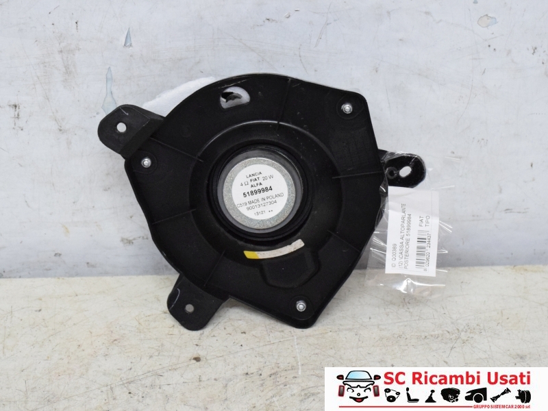 Cassa Altoparlante Posteriore Fiat Tipo 51899984