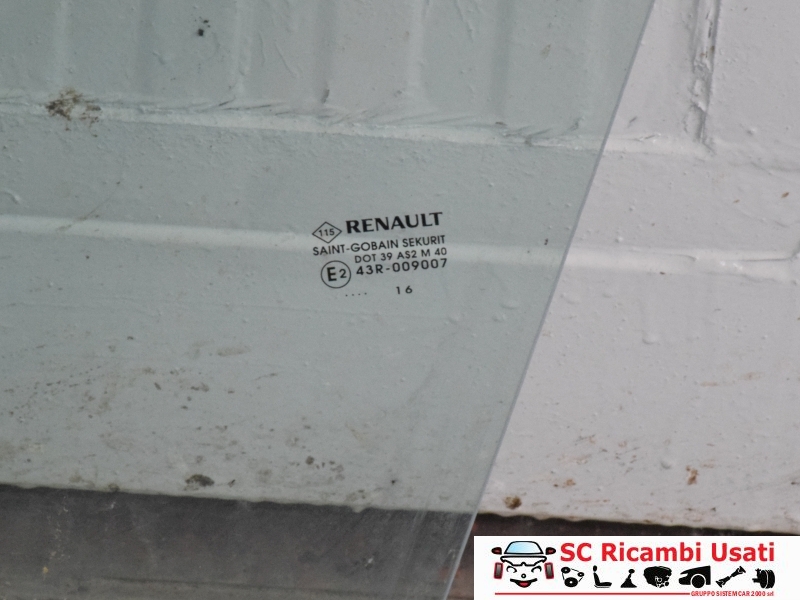 Vetro Scendente Anteriore Sinistro Renault Clio 4 Vetro Scendente Anteriore Sinistro Renault Clio 4
