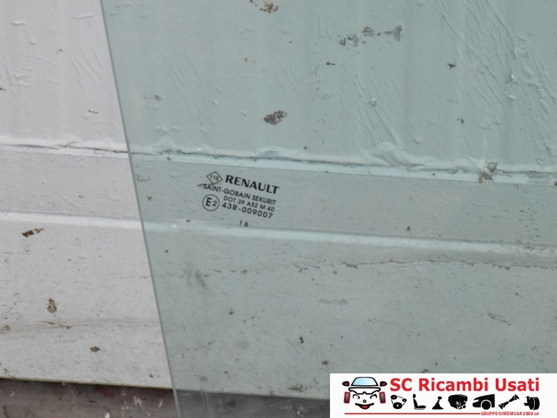 Vetro Scendente Anteriore Destro Renault Clio 4 Vetro Scendente Anteriore Destro Renault Clio 4
