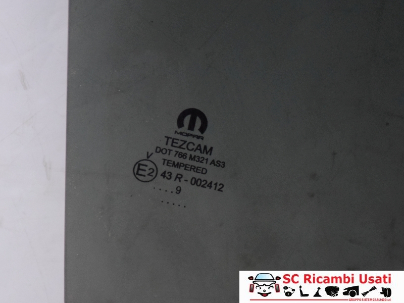 Vetro Posteriore Destro Oscurato Fiat Tipo Sw 52015915 - Q00415 Vetro Posteriore Destro Oscurato Fiat Tipo Sw 52015915 - Q00415