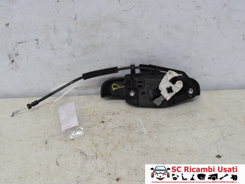 Maniglia Nera Posteriore Sinistra Fiat New Panda