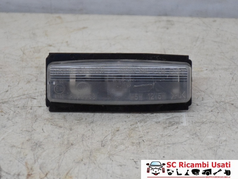 FANALE LUCE TARGA FIAT 124 Spider Serie (348) 6000615218 (16>)