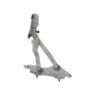 CERNIERA PORTELLO POSTERIORE DX FIAT 124 Spider Serie (348) 6000621723 (16>)