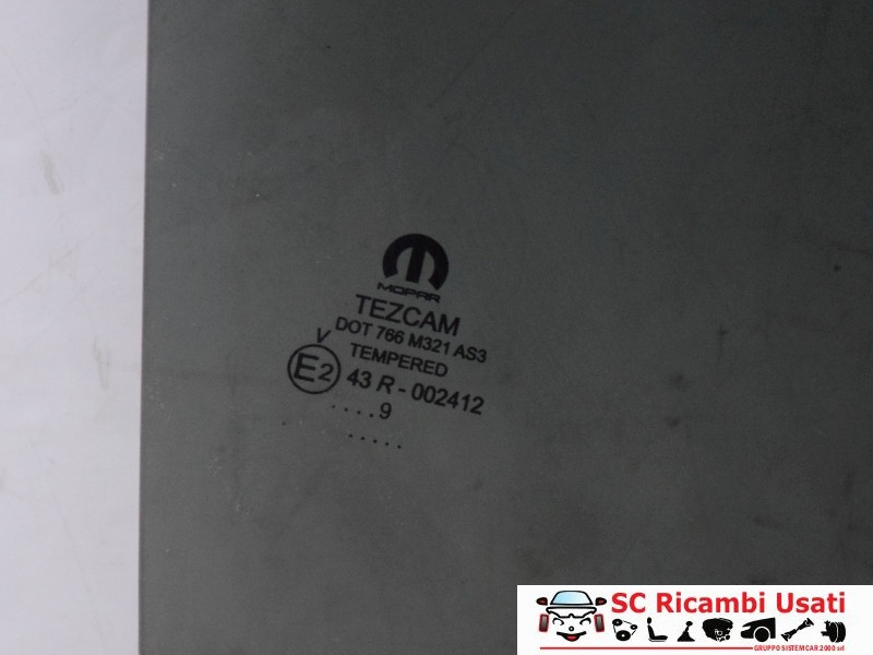 VETRO SCENDENTE POSTERIORE DESTRO FIAT Tipo Serie (356_) Station Wagon 52015915 (16>)
