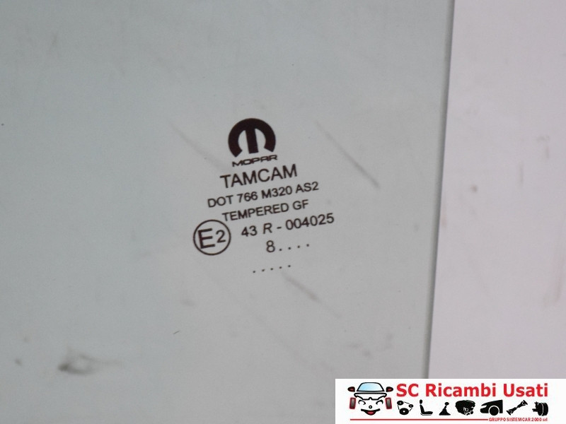 VETRO SCENDENTE POSTERIORE SINISTRO FIAT Tipo Serie (356_) Station Wagon 52015918 (16>)