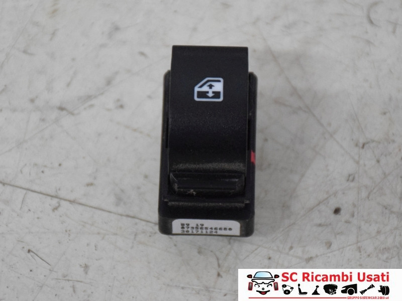 735654666 PULSANTE ALZAVETRO ANTERIORE DX FIAT Tipo Serie (357) Berlina diesel