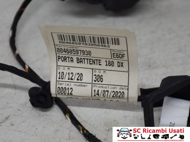 PORTIERA POSTERIORE DESTRA FIAT Ducato 6° Serie 1343884080 (17>21)