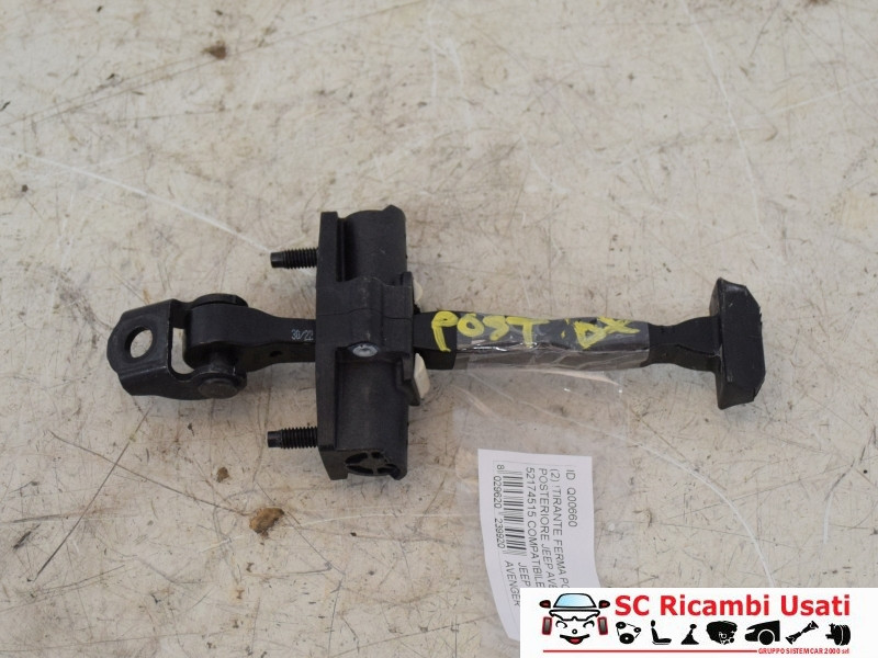TIRANTE POSTERIORE DESTRA SINISTRA JEEP Avenger Serie 52174515 (22>)