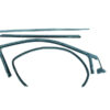 GUARNIZIONE PORTIERA ANTERIORE DESTRA FIAT 500 Serie (15>)