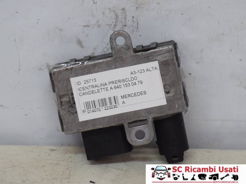 Centralina Candelette Mercedes Classe A A6401530479 - 25713
